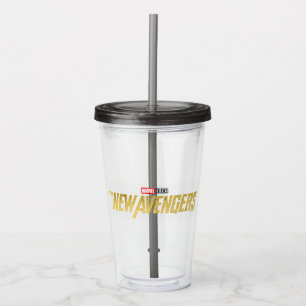 Thunderbolts*   *The New Avengers Logo Acryltrinkbecher