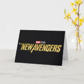 Thunderbolts* | *The New Avengers Logo Karte (Gelbe Blume)