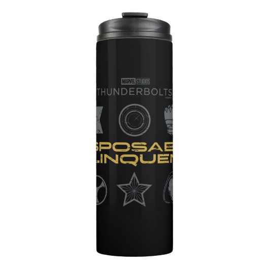 Thunderbolts* | Wegwerf-Verbrecher Thermosbecher (Vorderseite)