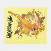 ThunderCats | Cheetara Character Graphic Fleecedecke (Vorderseite (Horizontal))