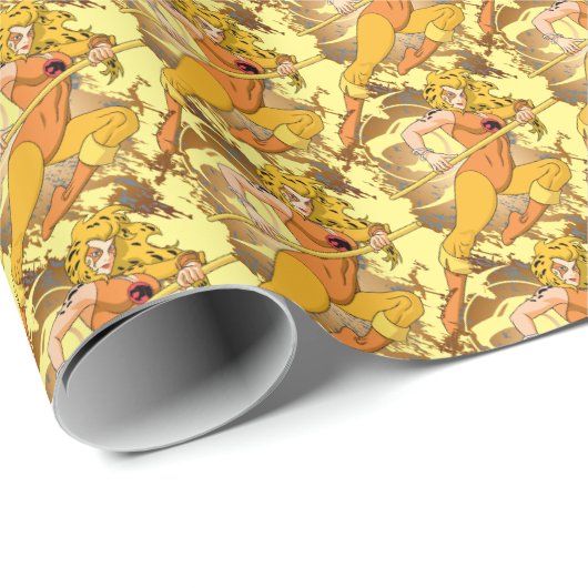 ThunderCats | Cheetara Character Graphic Geschenkpapier (Rolleneckpunkt)