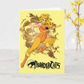 ThunderCats | Cheetara Character Graphic Karte (Gelbe Blume)