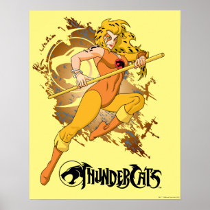 ThunderCats Cheetara Character Graphic Poster