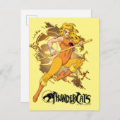 ThunderCats | Cheetara Character Graphic Postkarte (Vorne/Hinten)