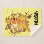 ThunderCats | Cheetara Character Graphic Sherpadecke (Vorderseite (Horizontal))