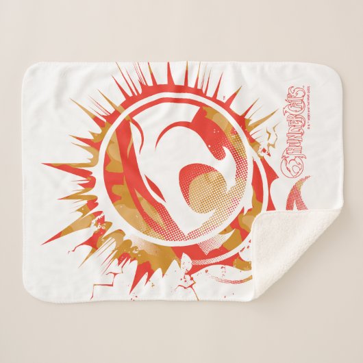 ThunderCats Explosiv Logo Sherpadecke (Vorderseite (Horizontal))
