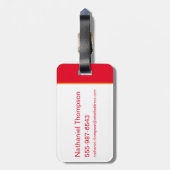 ThunderCats | Explosive Logo Graphic Gepäckanhänger (Rückseite vertikal)