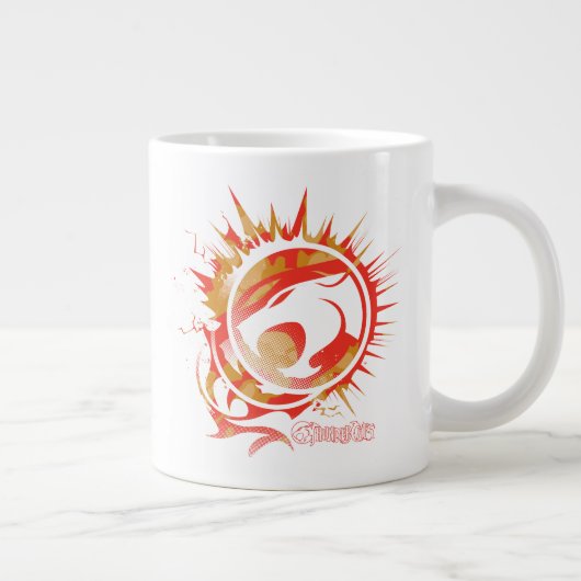 ThunderCats | Explosive Logo Graphic Jumbo-Tasse (Rechts)