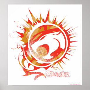 ThunderCats Explosive Logo Graphic Poster