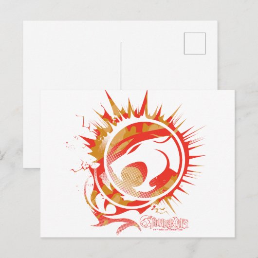 ThunderCats | Explosive Logo Graphic Postkarte (Vorne/Hinten)