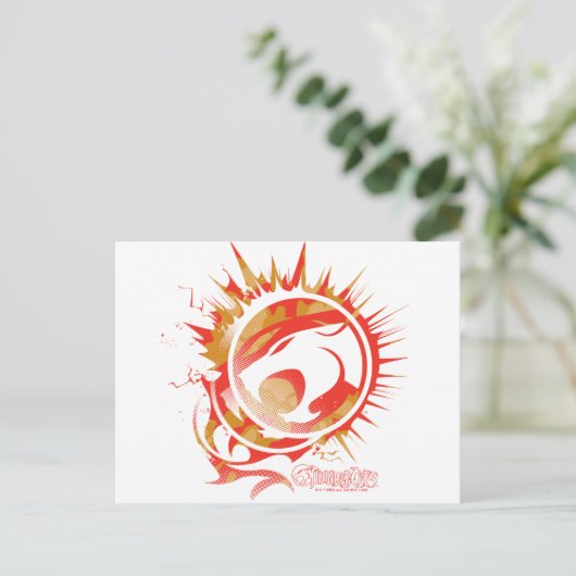 ThunderCats | Explosive Logo Graphic Postkarte (Stehend Vorderseite)
