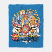 ThunderCats | Firey Group Graphic Fleecedecke (Vorderseite)