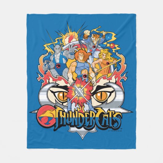 ThunderCats | Firey Group Graphic Fleecedecke (Vorderseite)