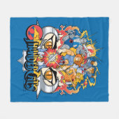 ThunderCats | Firey Group Graphic Fleecedecke (Vorderseite (Horizontal))
