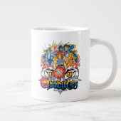 ThunderCats | Firey Group Graphic Jumbo-Tasse (Rechts)