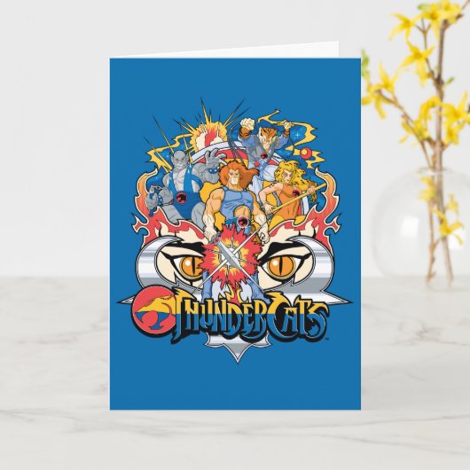ThunderCats | Firey Group Graphic Karte (Gelbe Blume)