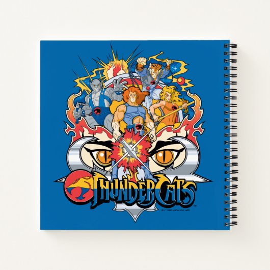 ThunderCats | Firey Group Graphic Notizblock (Rückseite)