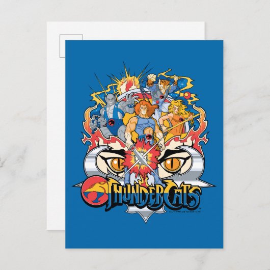 ThunderCats | Firey Group Graphic Postkarte (Vorne/Hinten)