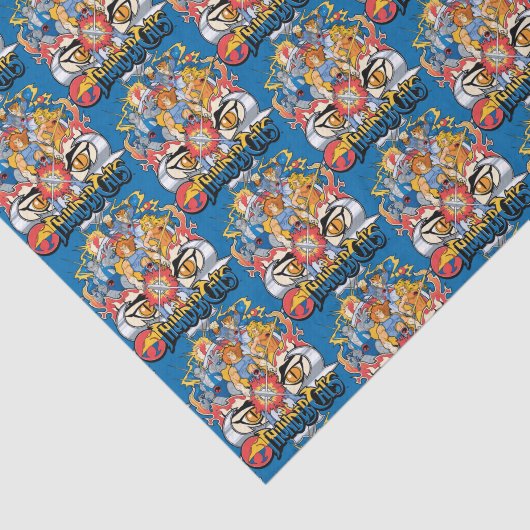 ThunderCats | Firey Group Graphic Seidenpapier (Ausschnitt)