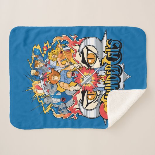 ThunderCats | Firey Group Graphic Sherpadecke (Vorderseite (Horizontal))