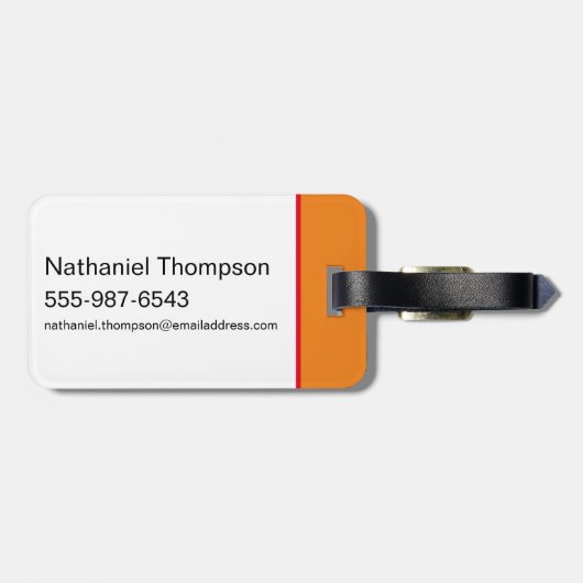 ThunderCats | Lion-O Character Graphic Gepäckanhänger (Rückseite horizontal)