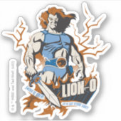 ThunderCats | Lion-O Electric Graphic Aufkleber (Vorderseite)