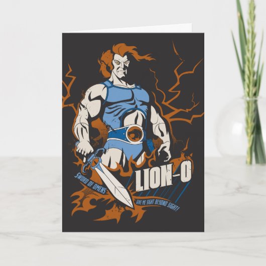 ThunderCats | Lion-O Electric Graphic Karte (Vorderseite)