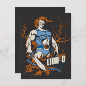 ThunderCats | Lion-O Electric Graphic Postkarte (Vorne/Hinten)