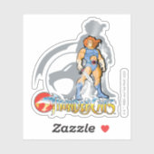 ThunderCats | Lion-O Halfttone Shadow Graphic Aufkleber (Blatt)