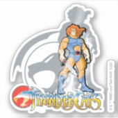 ThunderCats | Lion-O Halfttone Shadow Graphic Aufkleber (Vorderseite)