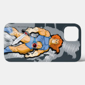 ThunderCats | Lion-O Halfttone Shadow Graphic Case-Mate iPhone Hülle (Rückseite (Horizontal))