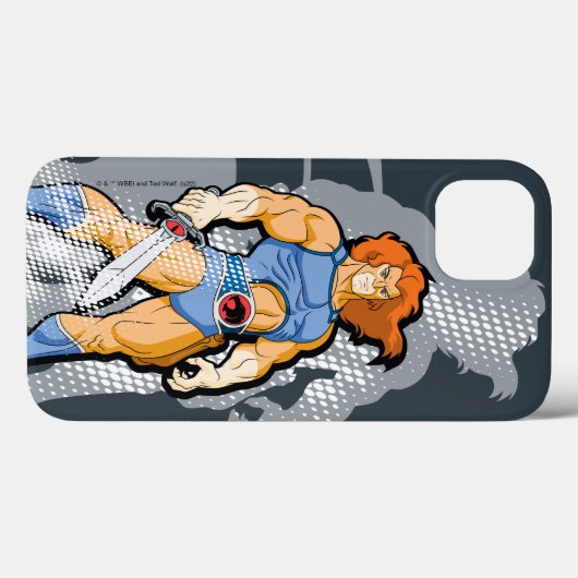 ThunderCats | Lion-O Halfttone Shadow Graphic Case-Mate iPhone Hülle (Rückseite (Horizontal))