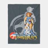 ThunderCats | Lion-O Halfttone Shadow Graphic Fleecedecke (Vorderseite)