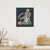 ThunderCats | Lion-O Halfttone Shadow Graphic Poster (Küche)