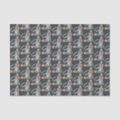 ThunderCats | Lion-O Halfttone Shadow Graphic Seidenpapier (Vorderseite)