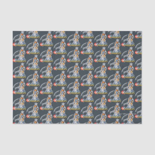 ThunderCats | Lion-O Halfttone Shadow Graphic Seidenpapier (Vorderseite)