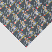 ThunderCats | Lion-O Halfttone Shadow Graphic Seidenpapier (Ausschnitt)