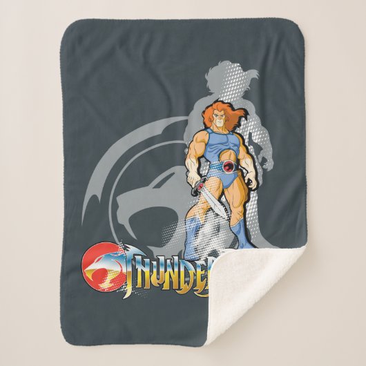 ThunderCats | Lion-O Halfttone Shadow Graphic Sherpadecke (Vorderseite)