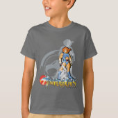 ThunderCats | Lion-O Halfttone Shadow Graphic T-Shirt (Vorderseite)