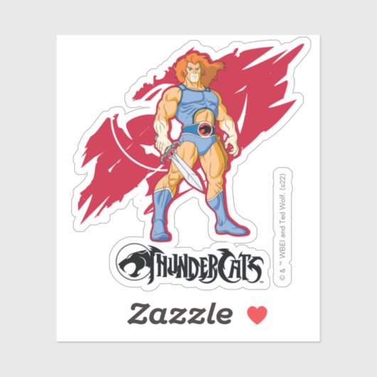 ThunderCats | Lion-O-Zeichen Grafik Aufkleber (Blatt)