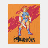 ThunderCats | Lion-O-Zeichen Grafik Fleecedecke (Vorderseite)