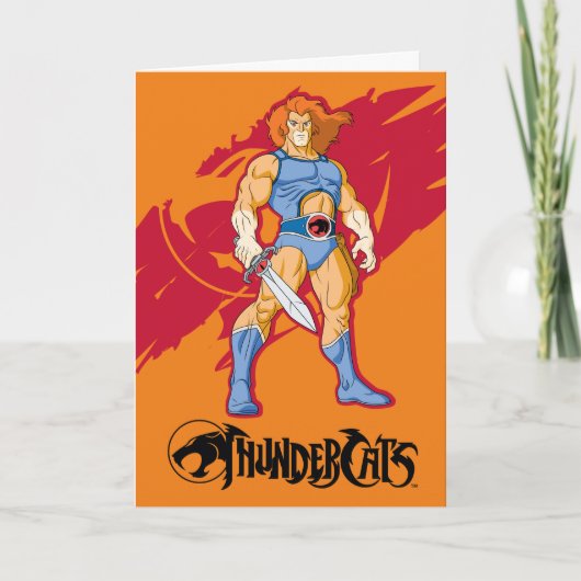 ThunderCats | Lion-O-Zeichen Grafik Karte (Vorderseite)