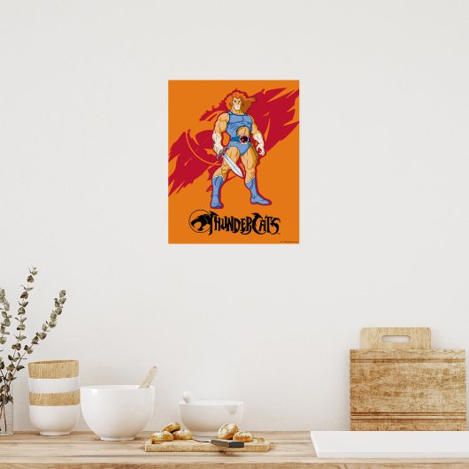 ThunderCats | Lion-O-Zeichen Grafik Poster (Küche)