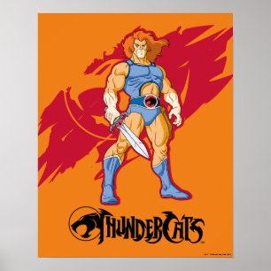 ThunderCats Lion-O-Zeichen Grafik Poster