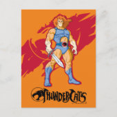 ThunderCats | Lion-O-Zeichen Grafik Postkarte (Vorderseite)