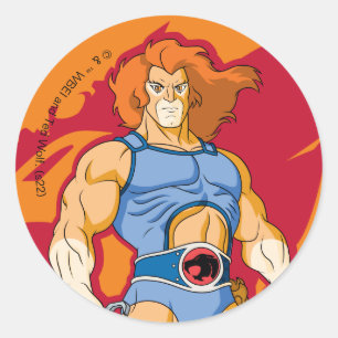 ThunderCats   Lion-O-Zeichen Grafik Runder Aufkleber