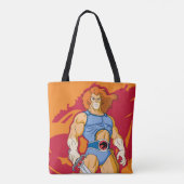 ThunderCats | Lion-O-Zeichen Grafik Tasche (Rückseite)