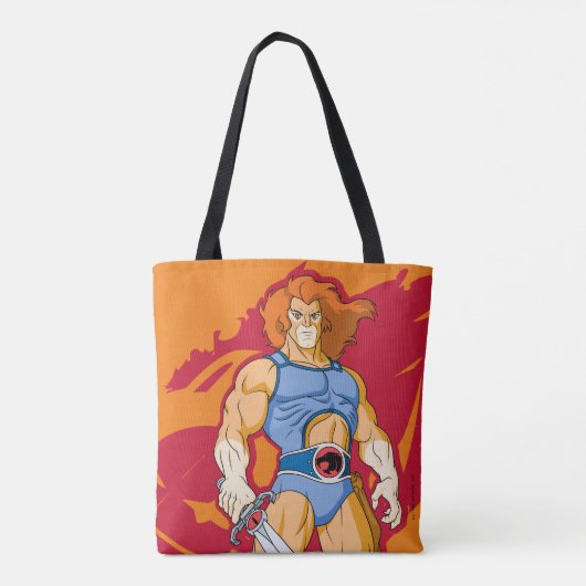 ThunderCats | Lion-O-Zeichen Grafik Tasche (Rückseite)