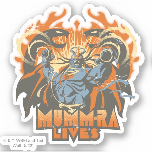 ThunderCats | Mumm-Ra Lives Aufkleber (Vorderseite)
