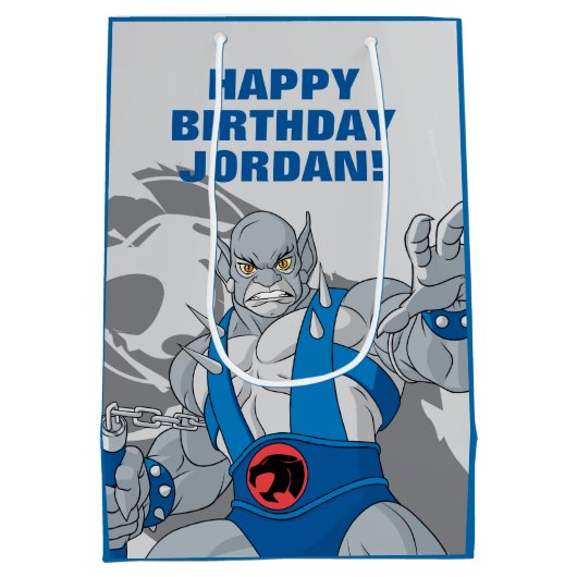 ThunderCats | Panthro-Zeichen Grafik Mittlere Geschenktüte (Rückseite)